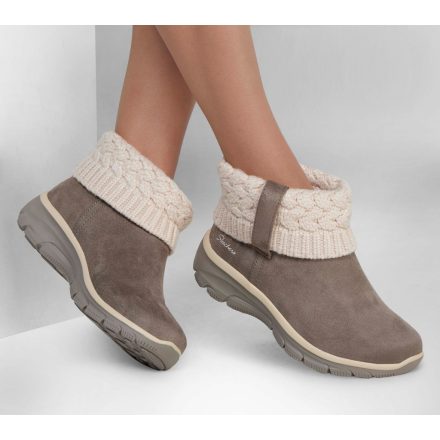 Skechers Easy Going-Cozy weather női bokacsizma-bézs-35