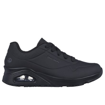 Skechers UNO SR női cipő - fekete - 35