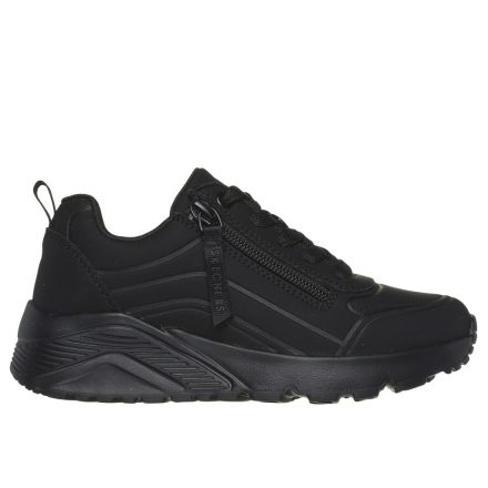 Skechers Uno Lite Easy Zip junior utcai cipő - fekete - 39.5