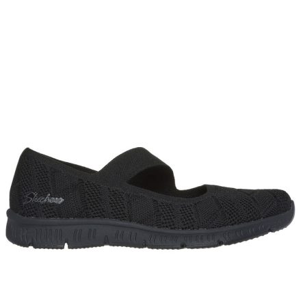 Skechers Be Cool-Sweet Knit női szabadidő cipő-fekete-35