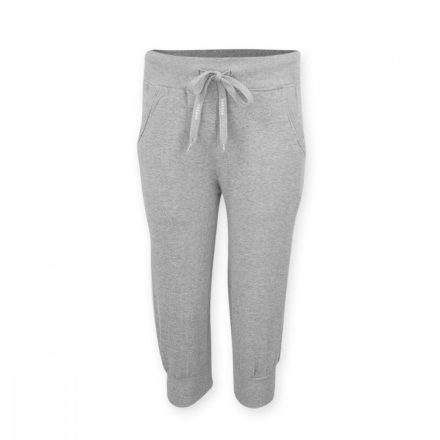 Dressa Jogger 3/4-es női pamut bermuda - szürke - 2XL