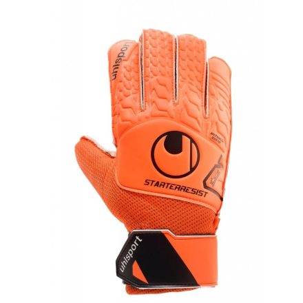 Uhlsport Starter Resist fluo orange kapuskesztyű 8