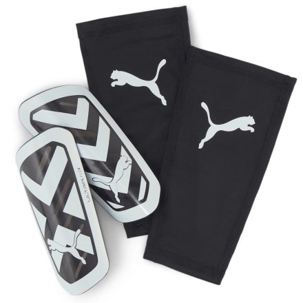 Puma Ultra Light Sleeve sípcsontvédő - fekete/fehér - L