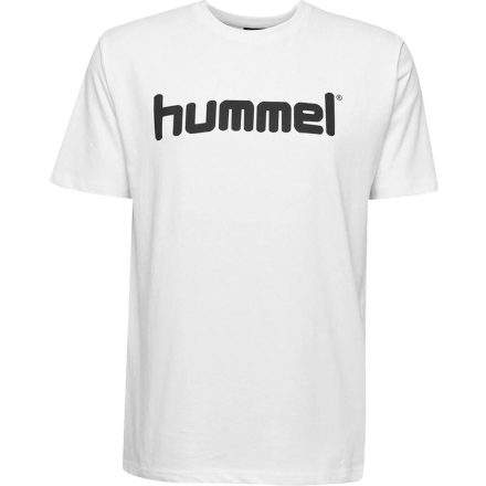 Hummel Go Cotton Logo gyerek póló - fehér - 128