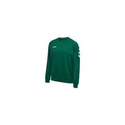 Hummel Go Cotton sweatshirt - zöld férfi pulóver - S