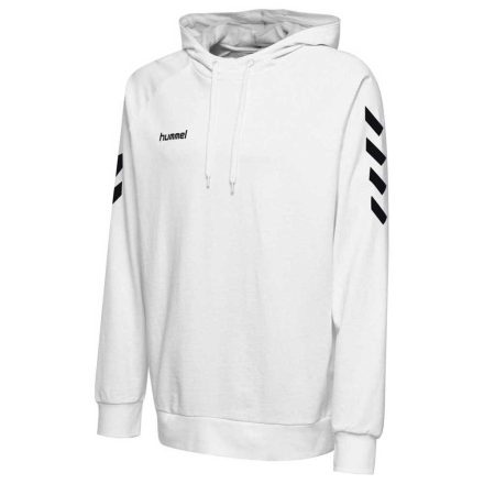 Hummel Go Cotton hoodie- női csuklyás pulóver - fehér - XS