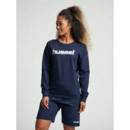 Hummel Go Cotton  Logo sweatshirt s.kék M