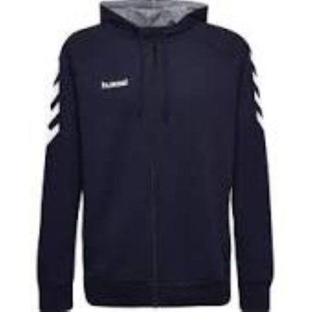 Hummel Go Cotton Zip hoodie - s.kék cipzáras pulóver - S