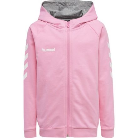 go cotton kids zip hoodie pink 152