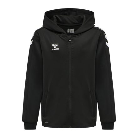 Hummel Core XK poly zip hood kids - fekete - 140