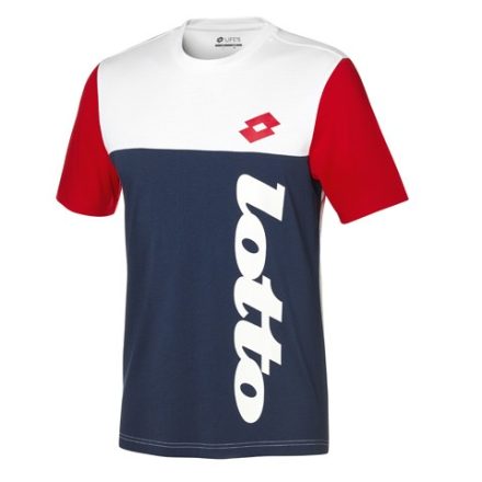 Athletica LG Tee fehér/navy férfi póló L