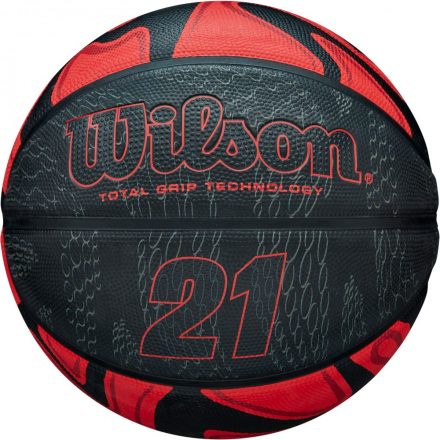 Wilson Series 21 kosárlabda 7-es méret fekete/piros