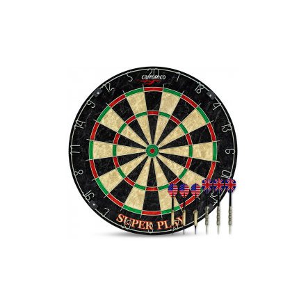 Carromco Sisal darts tábla 6 nyíllal